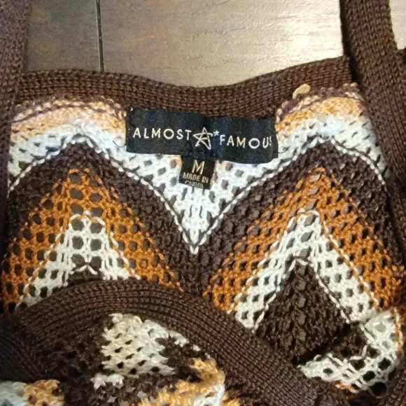 Almost Famous Crochet Midi Dress - Picture 6 of 6